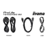 IIYAMA Monitor ProLite T2452MSC-B2 / 24", 1920 x 1080, Full HD, ekran osjetljiv na dodir, crna